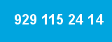 929 115 24 14